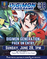 Digimon Card Game Tournament – June 28, 2026 (Sunday 1:00 PM)