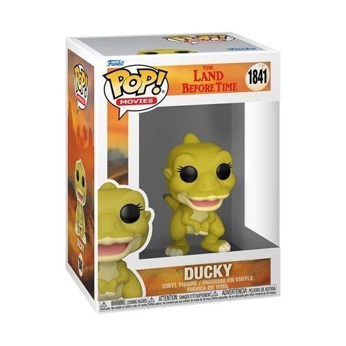Ducky #1841 Funko Pop! Movies The Land Before Time - Approx. 3" Collectible Vinyl Figure Bundled with Display Box Protector Case