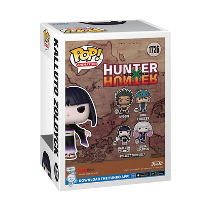 Kalluto Zoldyck Funko Pop! Animation Hunter X Hunter - Approx. 3 3/4" Collectible Vinyl Figure #1726 with Display Box Protector Case