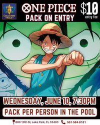 One Piece Card Game Tournament – June 10, 2026 (Wednesday 7:30PM)