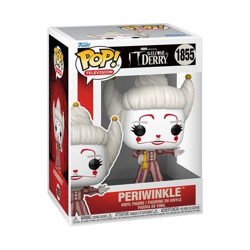 It: Welcome to Derry Wave 2 Funko Pop! 6 Set ( Pickle Dad #1857, Bloody Pennywise #1856, Periwinkle #1855, Original Periwinkle #1854, Little Periwinkle #1853, and Bob Gray as Pennywise #1852) Collectible Vinyl Figures