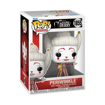 It: Welcome to Derry Wave 2 Funko Pop! 6 Set ( Pickle Dad #1857, Bloody Pennywise #1856, Periwinkle #1855, Original Periwinkle #1854, Little Periwinkle #1853, and Bob Gray as Pennywise #1852) Collectible Vinyl Figures