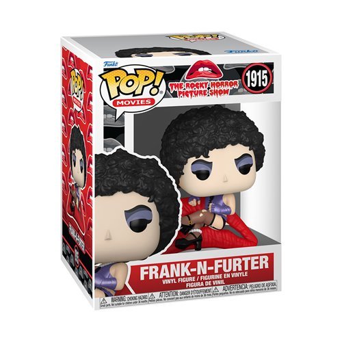 Frank-N-Furter with Lips #1915 Funko Pop! Movies The Rocky Horror Picture Show Wave 2 Premium - Approx. 4 1/2" Collectible Vinyl Figure Bundled with Display Box Protector Case - Estimated Arrival: Sept. 2025 (PRE-SALE)
