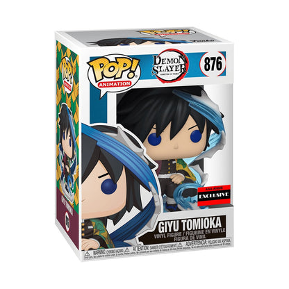 Funko Pop! Vinyl: Demon Slayer: Giyu Tomioka #876 SIGNED By Johnny Yong Bosch