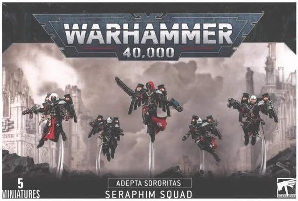 Warhammer 40,000 Adepta Sororita Seraphim Squad - 5 Miniatures