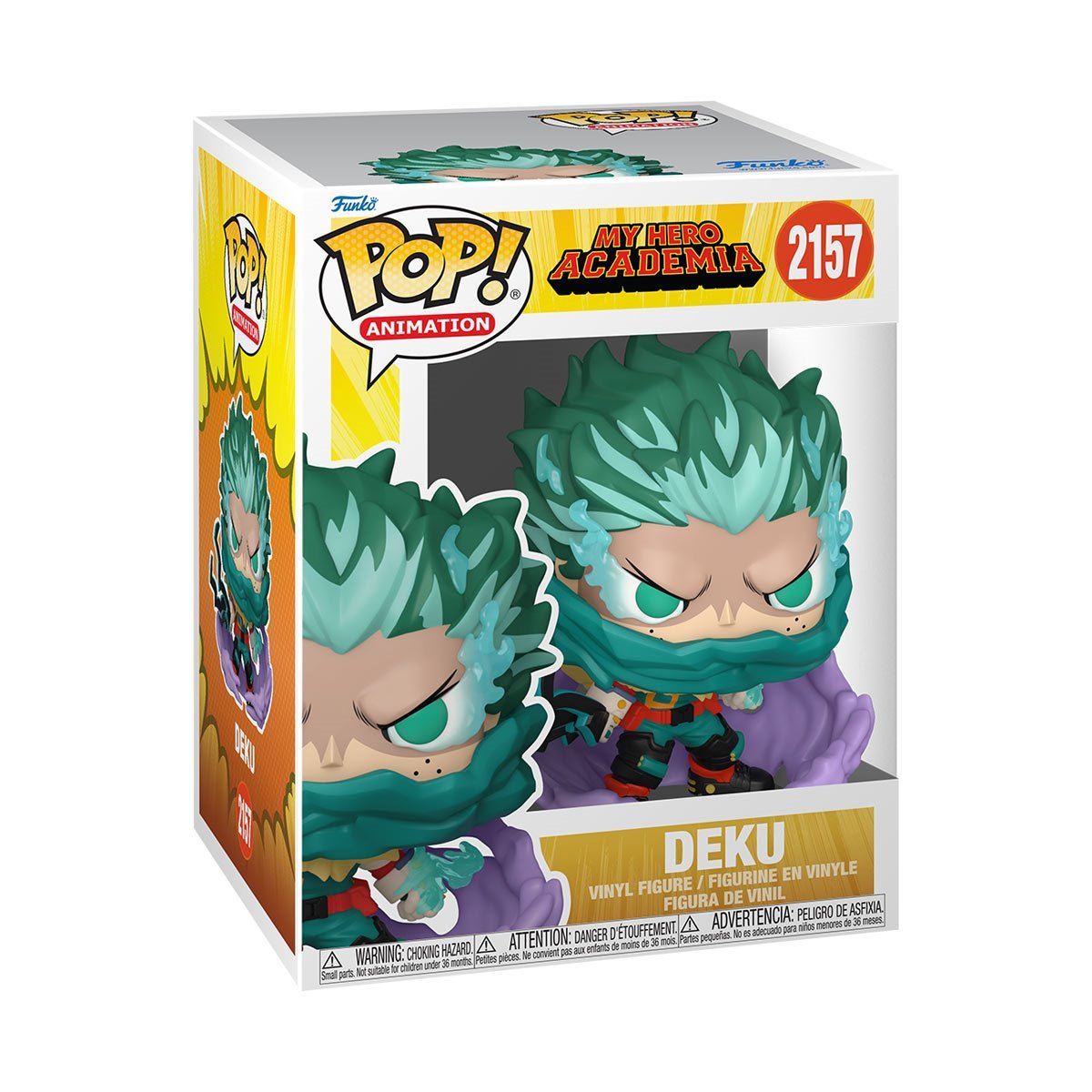 Deku #2157 Premium Funko Pop! Animation My Hero Academia - Approx. 4 1/2" Collectible Vinyl Figure - Estimated Arrival: Oct. 2025 (PRE-SALE)