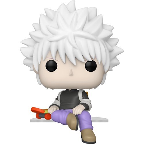 Killua Zoldyck (Sitting) #2089 Funko Pop! Animation Hunter x Hunter - Approx. 4 1/2" Collectible Vinyl Figure Bundled with Display Box Protector Case - Estimated Arrival: Nov. 2025 (PRE-SALE)