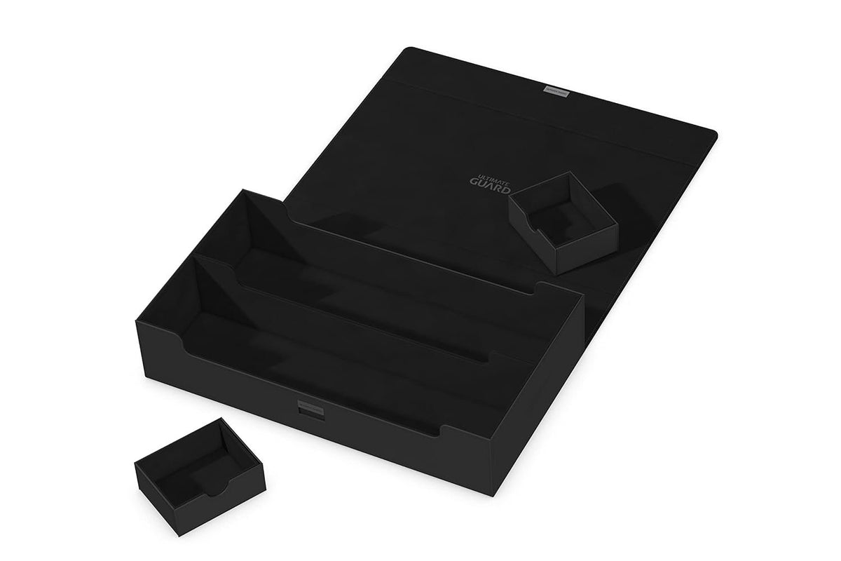 Ultimate Guard Omnihive 1000+ Black Deck Case for 1000 Double-Sleeved Cards with 2 Trays