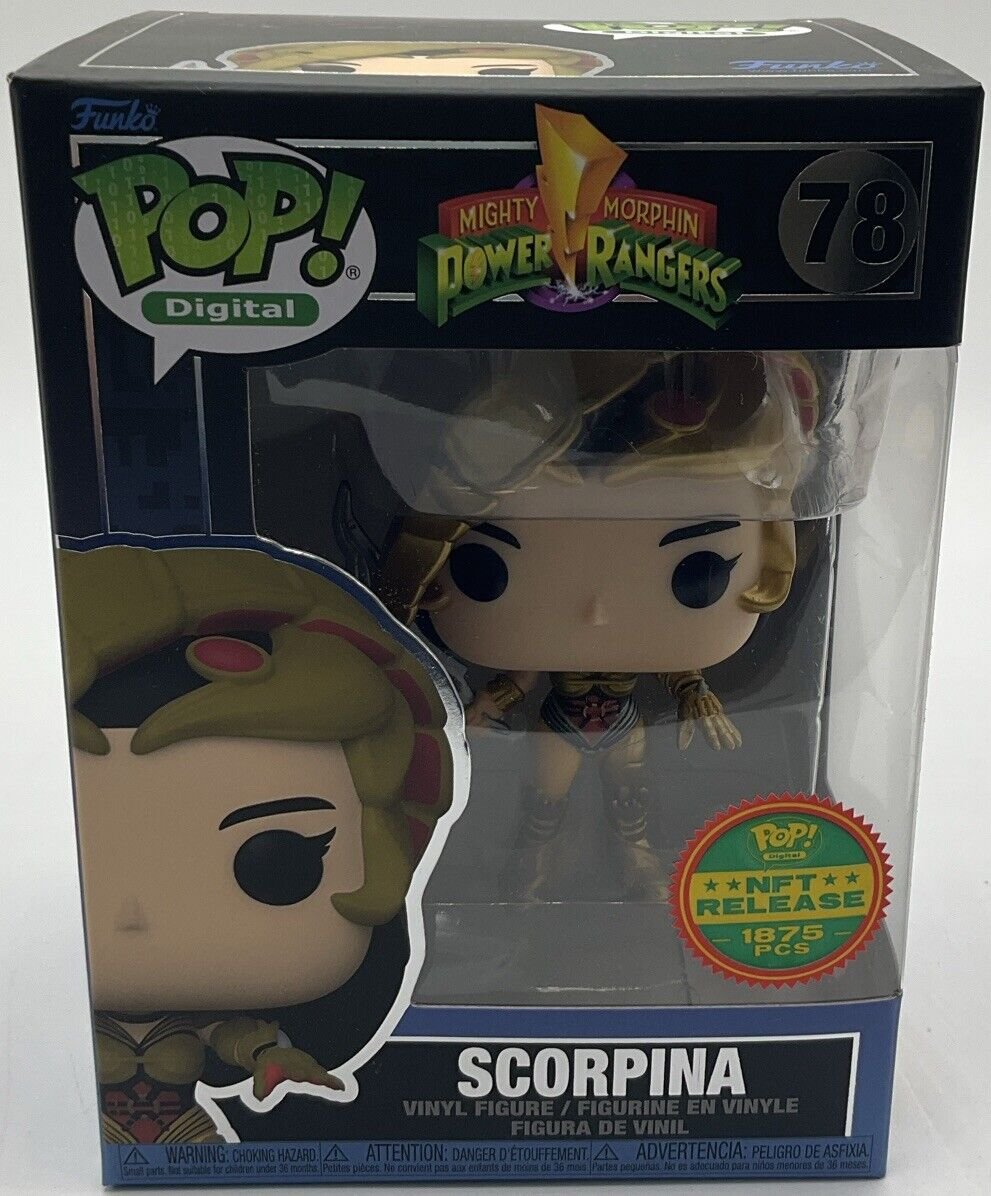 Funko Pop! Vinyl: Power Rangers - Scorpina (Digital Pop! Release) - #78