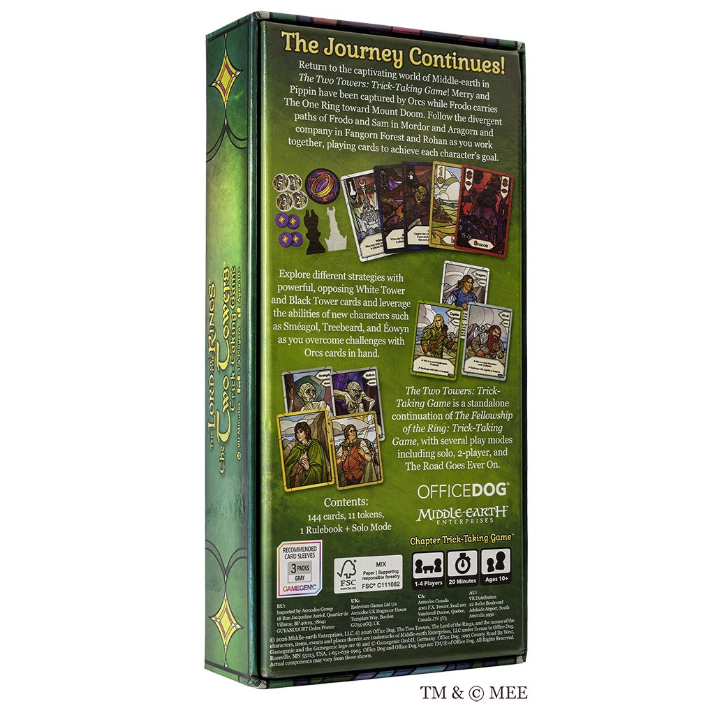 The Lord of the Rings The Two Towers Trick-Taking Game (PRE-ORDER)