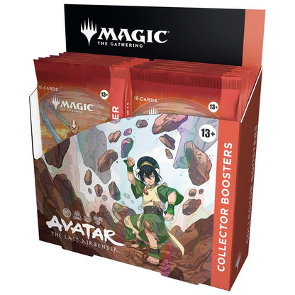 Magic The Gathering Avatar The Last Airbender Collector Booster Box 12 Packs MTG