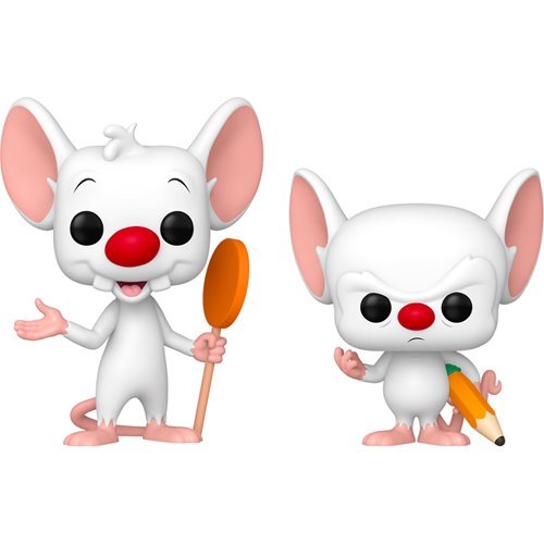 Pinky and The Brain Funko Pop! Animation 2-Pack - Approx. 3 3/4" Collectible Vinyl Figures - Estimated Arrival: Nov. 2025 (PRE-SALE)