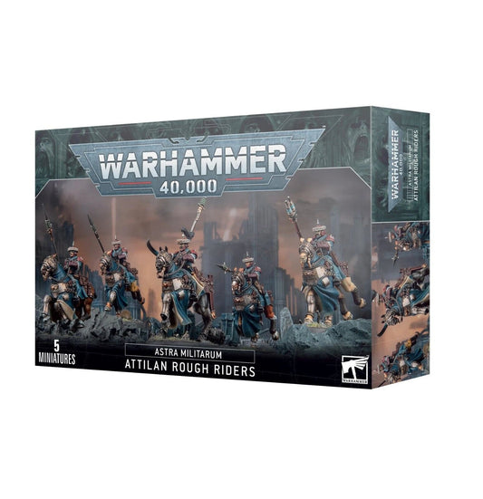 Warhammer 40,000 Astra Militarum Attilan Rough Riders - 5 Miniatures