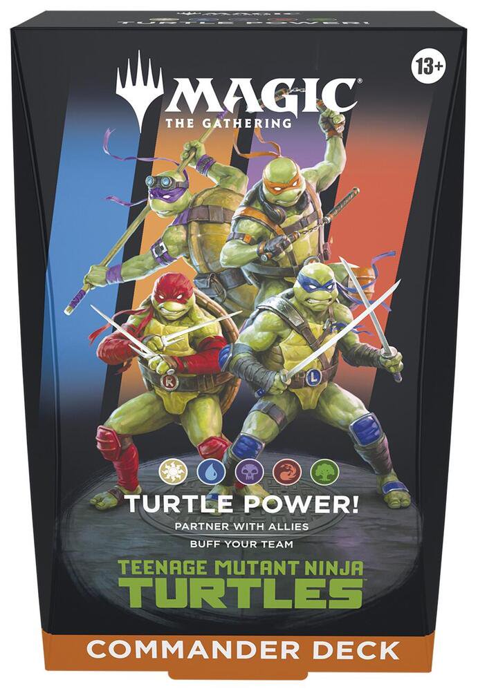 Magic: The Gathering TCG Teenage Mutant Ninja Turtles Commander Deck Turtle Power