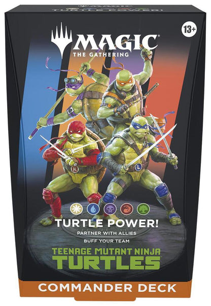Magic: The Gathering TCG Teenage Mutant Ninja Turtles Commander Deck Turtle Power