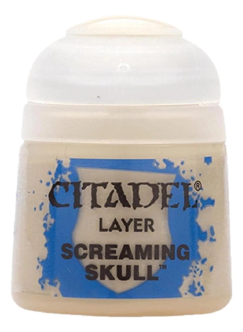 Warhammer Citadel Base Screaming Skull Paint Bottle 12ml