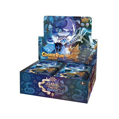 Cookie Run Braverse TCG A Game of Truth and Deceit Booster Box 28 Packs Trading Card Game