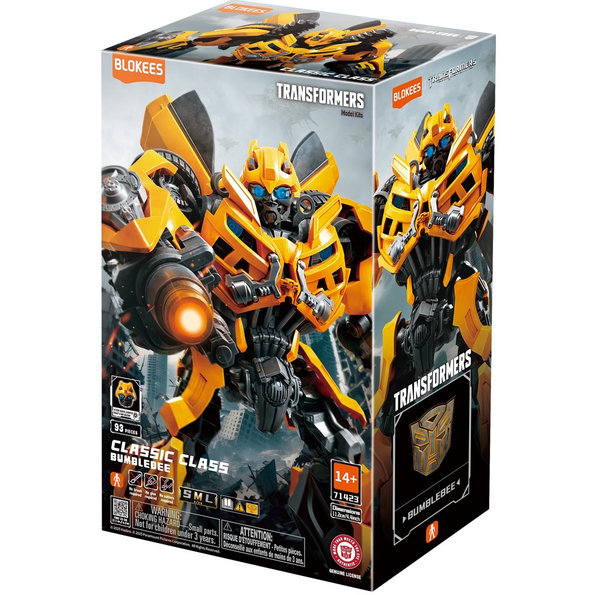 Blokees Transformers Dark of the Moon Bumblebee Model Kit CC23 (PRE-ORDER - Release Date: June 10, 2026)
