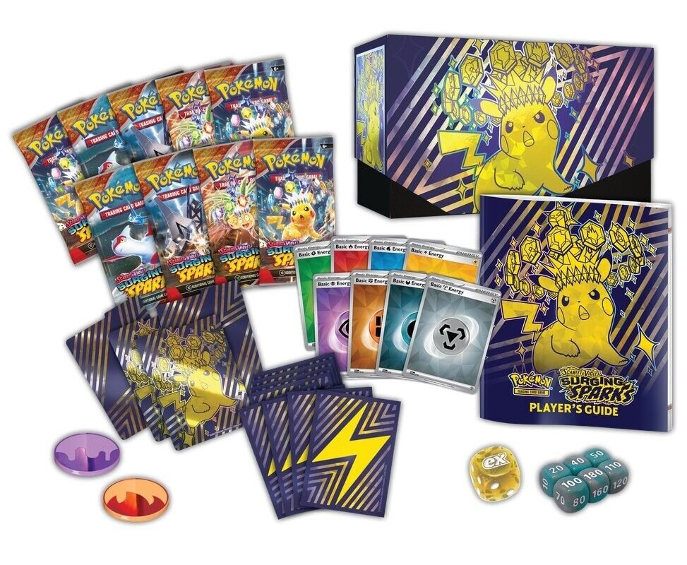 Pokémon TCG: Scarlet & Violet - Surging Sparks Elite Trainer Box (PRE-ORDER)