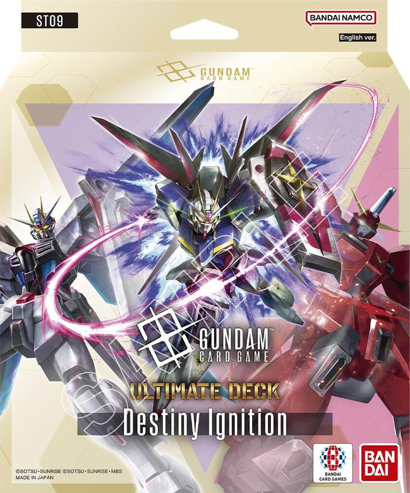Gundam TCG ST09 Destiny Ignition Ultimate Starter Deck 50 Card Deck Bandai