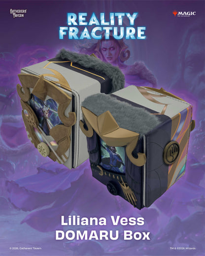 Reality Fracture Liliana Vess Domaru Finest Box – Fractured Reality Collectible Figure, Alternate World Design, Sculpted Details, Tactile Finish, Display Collectible for Fans and Collectors (PREORDER - Release Date December 30, 2026)