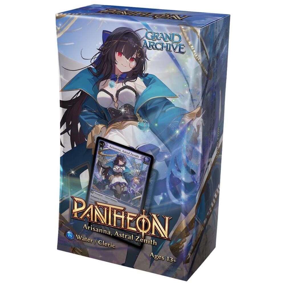 Grand Archive TCG Radiant Origins Pantheon Deck Arisanna Astral Zenith | Pre-Constructed 60-Card Strategy Card Game Deck (PRE-ORDER APRIL)