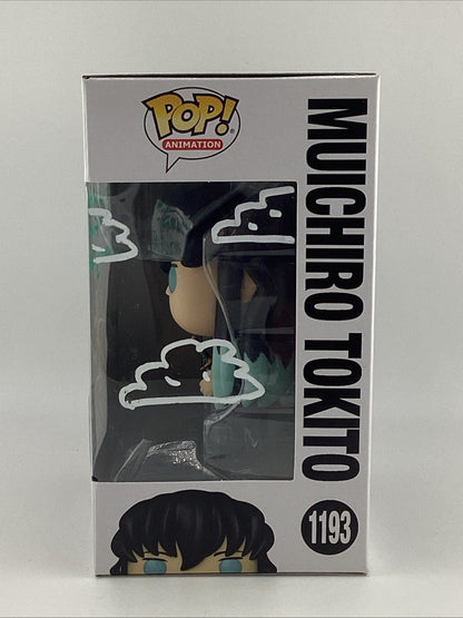 Funko Pop! Muichiro Tokito #1193 - 2022 Funkon LE - Signed By Griffin Burns
