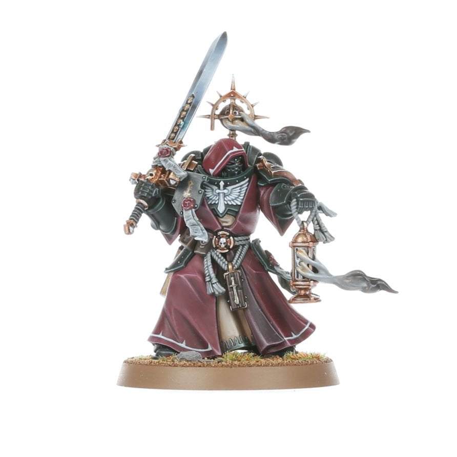 Warhammer 40K Dark Angels Inner Circle Companions – 3 Elite Melee Veterans Miniatures with Calibanite Greatswords, Customizable Poses & Transfer Sheet (PRE-ORDER)