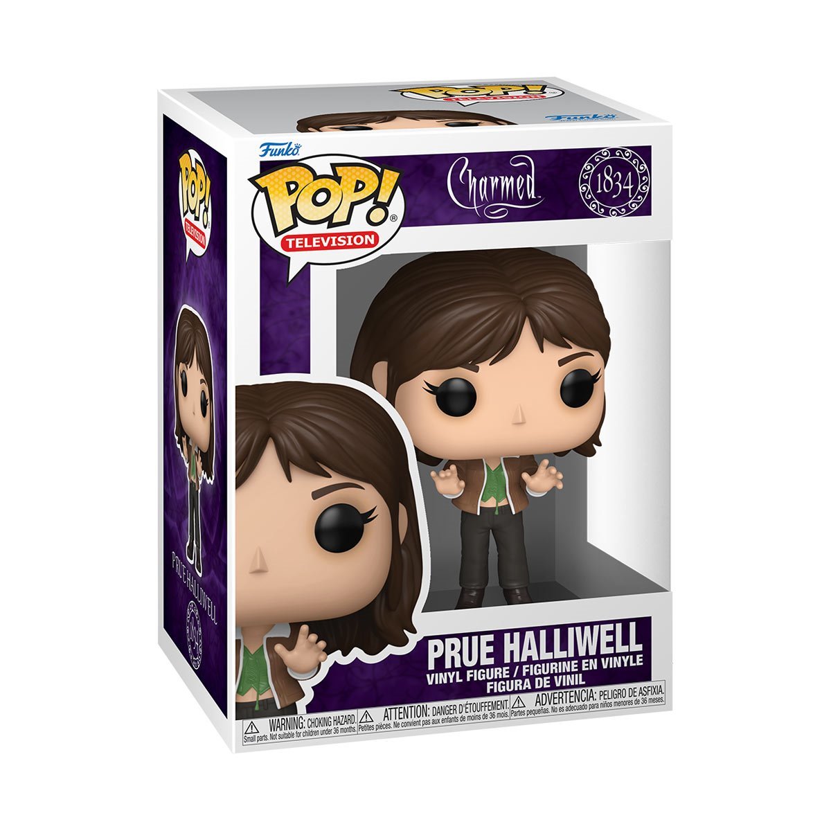 Prue Halliwell #1834 Funko Pop! Television Charmed - Approx. 4" Collectible Vinyl Figure Bundled with Display Box Protector Case - Estimated Arrival: Jan. 2026 (PRE-SALE)