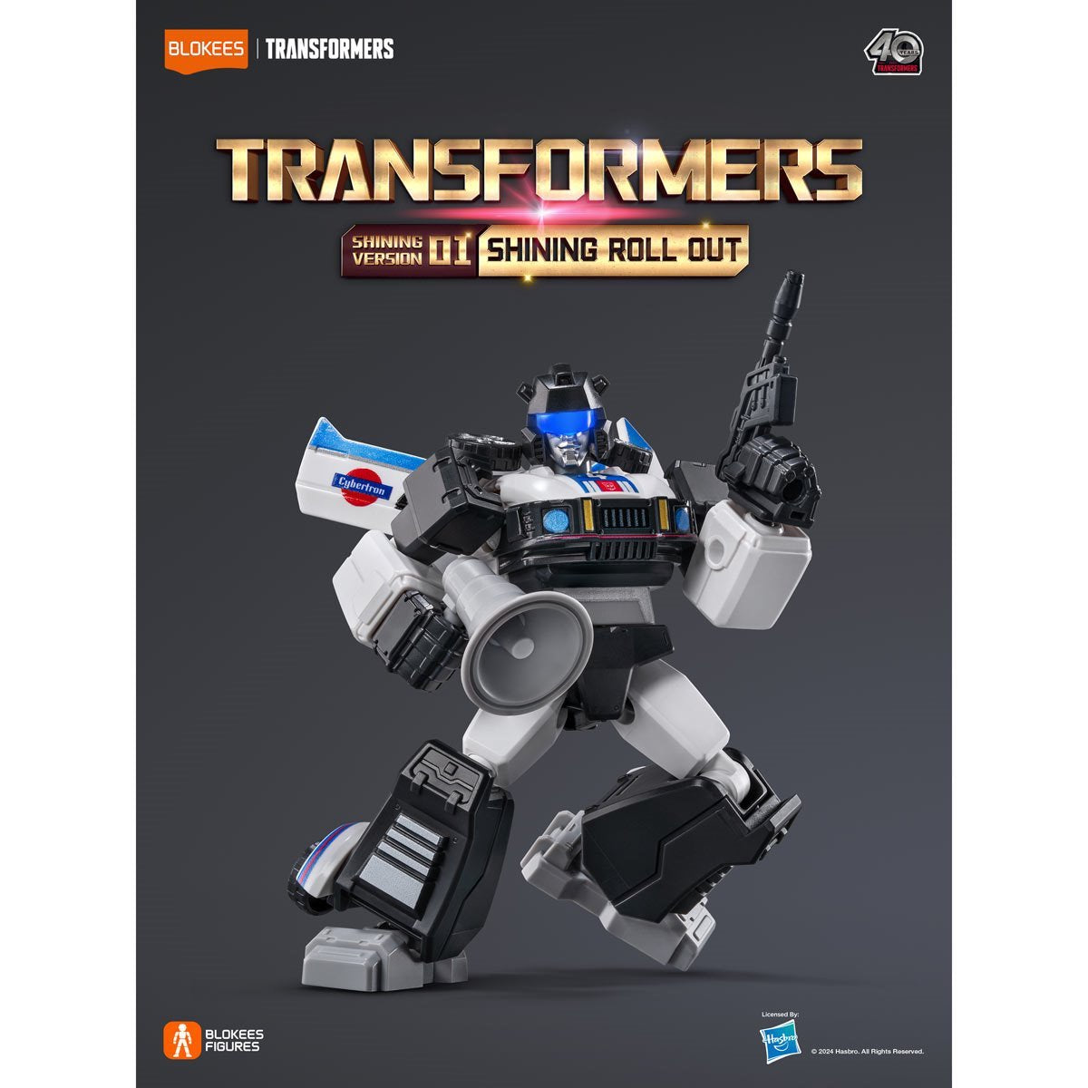 Transformers Shining Version 1 Shining Roll Out Blokees Mini Model Kit PRE-ORDER