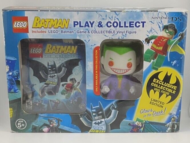Lego Nintendo DS Play And Collect Funko Pop Joker Rare
