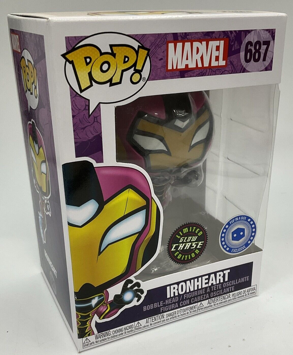 Funko Pop! Vinyl: Marvel - Ironheart #687 (Chase) (Glows in the Dark)