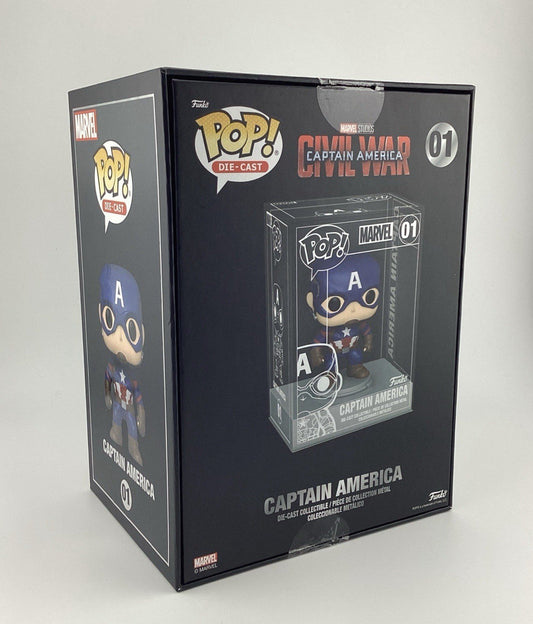 Funko Pop! Vinyl: Marvel - Captain America - Funko Web (FW) (Exclusive) #1
