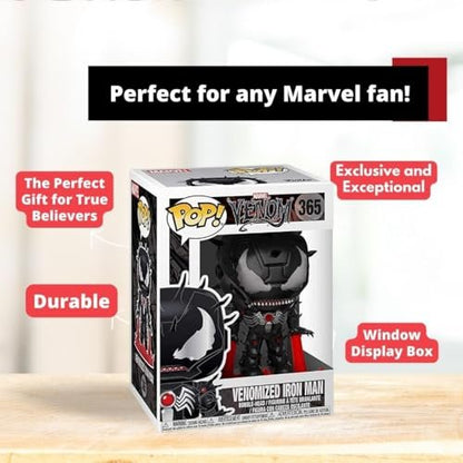 Venomized Iron Man Funko Pop! Marvel Venom - Collectible Vinyl Figure #365 with Display Box Protector Case