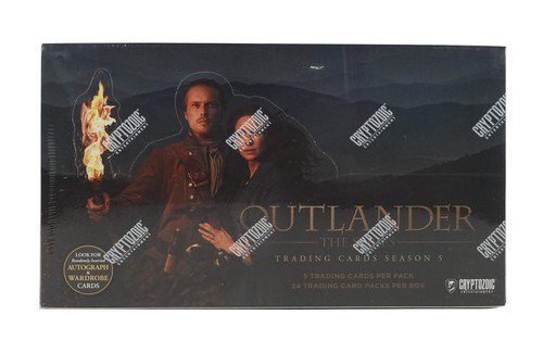Cryptozoic Outlander Season 5 Trading Cards Hobby Box, 2023 Collectible Trading Card Box for Outlander Fans and Collectors
