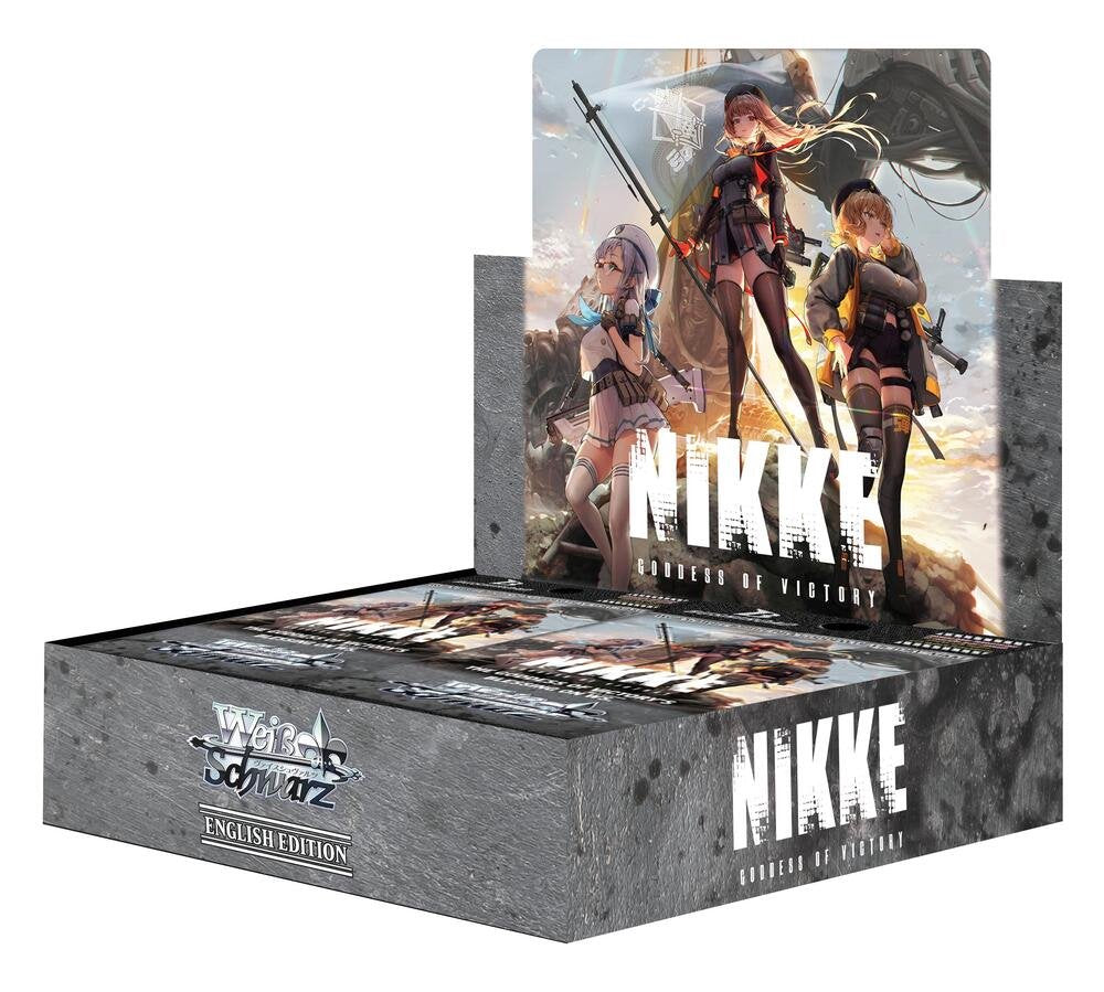 Weiss Schwarz GODDESS OF VICTORY NIKKE Booster Box Reprint Trading Card Game Set with SP Cards