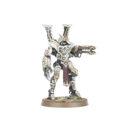 Warhammer 40,000 Thousand Sons Sekhetar Robots Miniatures Kit – 2 Plastic Battle Automata with Hellfyre Missile Racks & Warpflame Weapons
