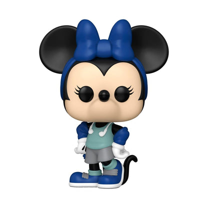 Funko Pop! Disney Mickey and Friends (Wellness) - Set of 3 (Minnie Mouse (Hot Girl Walk) #1557, Mickey Mouse (Runner) #1556, Daisy (Hot Girl Walk) #1555) Collectible Vinyl Figures Bundled with Protector Case