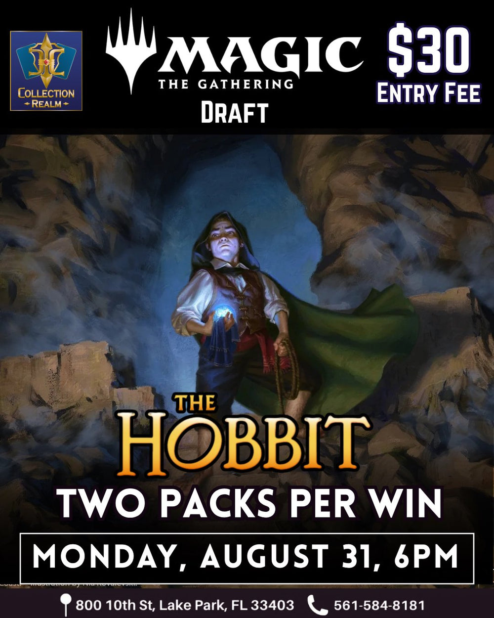MTG The Hobbit Draft Tournament – August 31, 2026 (Monday 6:00 PM)