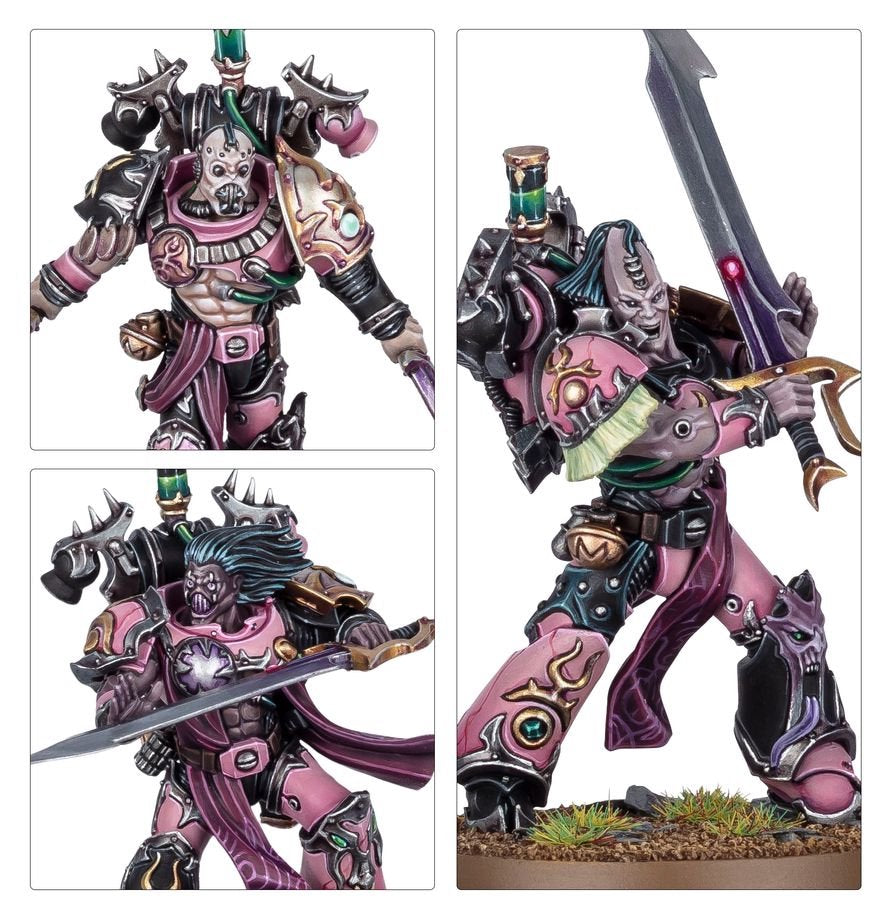 Warhammer 40,000 Combat Patrol Emperor’s Children Army Set – 17 Miniatures Including Lord Exultant, Flawless Blades & Infractors – Warhammer 40K Plastic Model Kit (PRE-ORDER)
