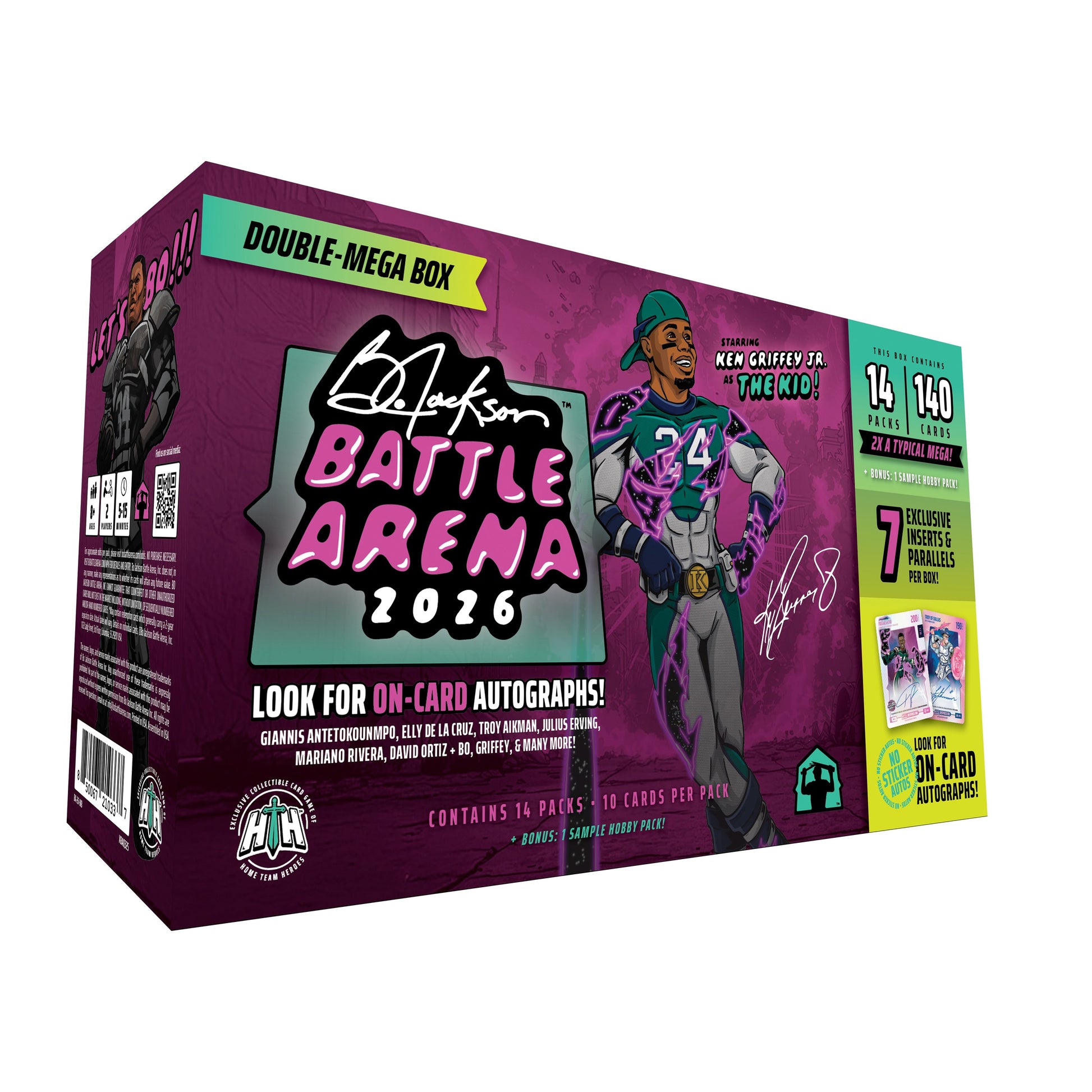 Bo Jackson Battle Arena 2026 Double Mega Box – Large Trading Card Mega Box
