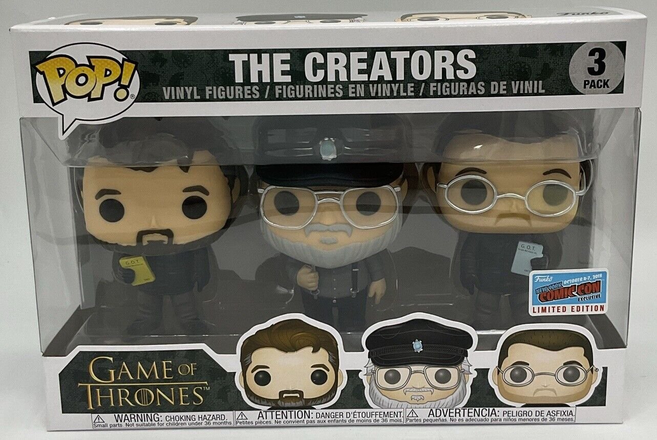 Funko Pop! Vinyl: Game of Thrones - 3 Pack-Show Creators - Barnes and Noble