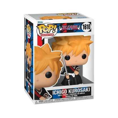 Ichigo Kurosaki Funko Pop! Animation Bleach - Vinyl Figure #1610 with Window Display Box