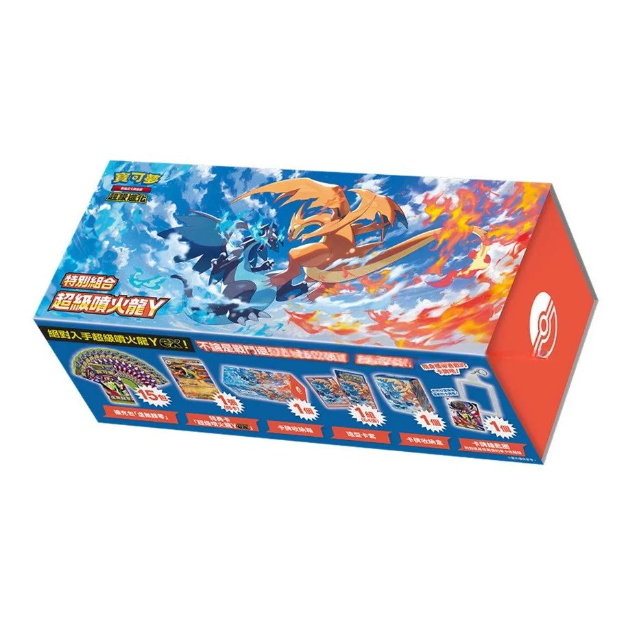 Pokemon TCG Chinese Mega Charizard Y Gift Box Pokemon Trading Card Collection Set