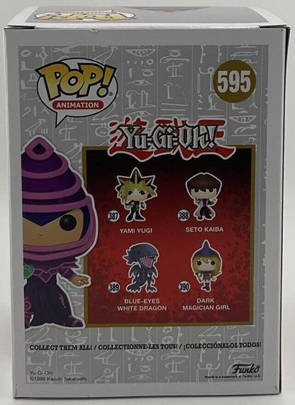 Funko POP Dark Magician #595 Figure Yu-Gi-Oh! RARE Special Edition