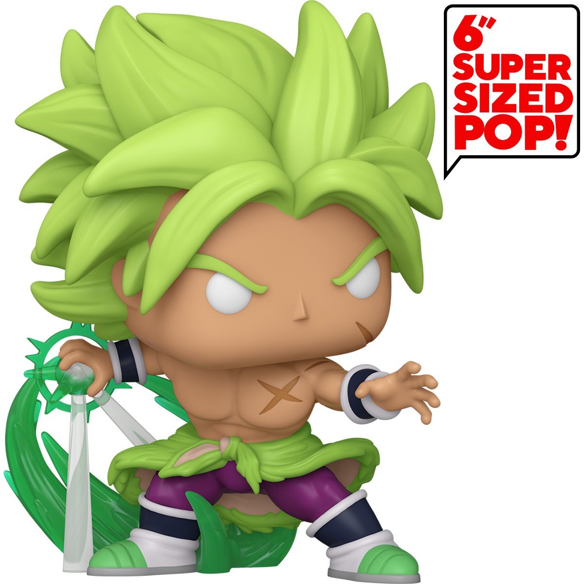 Super Saiyan Broly Super Funko Pop! Animation Dragon Ball Super: Broly - Approx. 6 3/4" Collectible Vinyl Figure #1865 with Window Box Display (PRE-SALE)