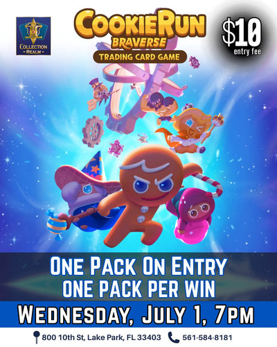 CookieRun Braverse TCG Tournament – July 1, 2026 (Wednesday 7:00 PM)
