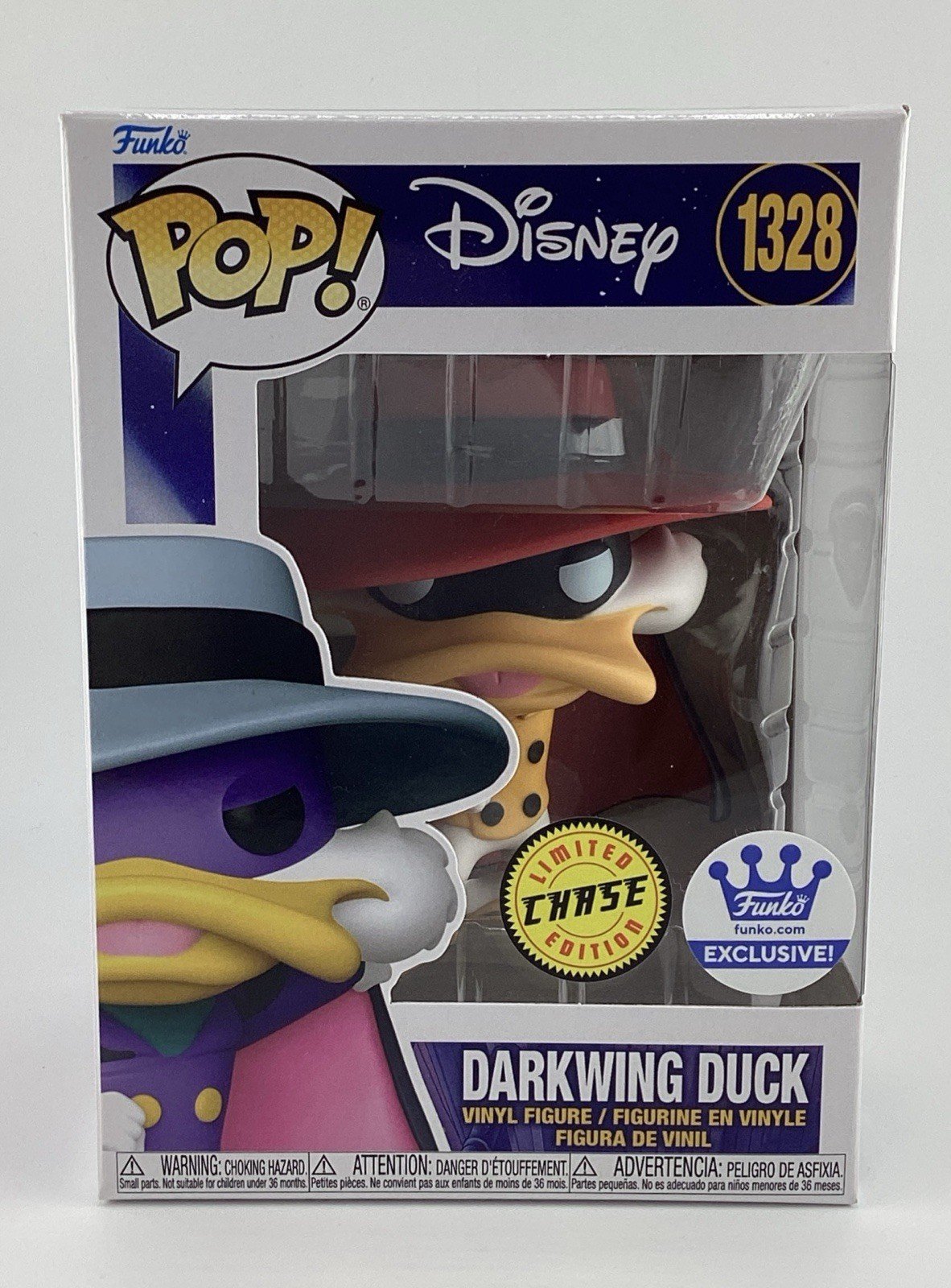 Funko Pop! Vinyl: Disney - Darkwing Duck (Chase) - Funko Web (FW) Excl #1328
