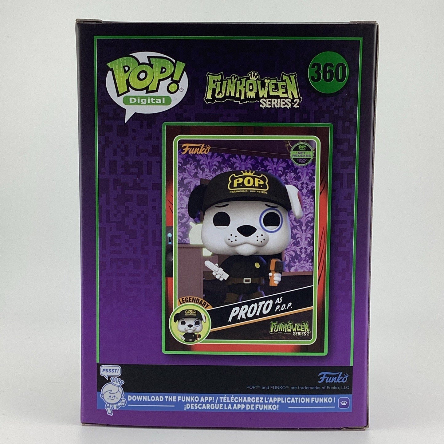 Funko Pop! Vinyl: Funkoween Series 2 Proto as P.O.P. (Glow) 1900 Pcs #360