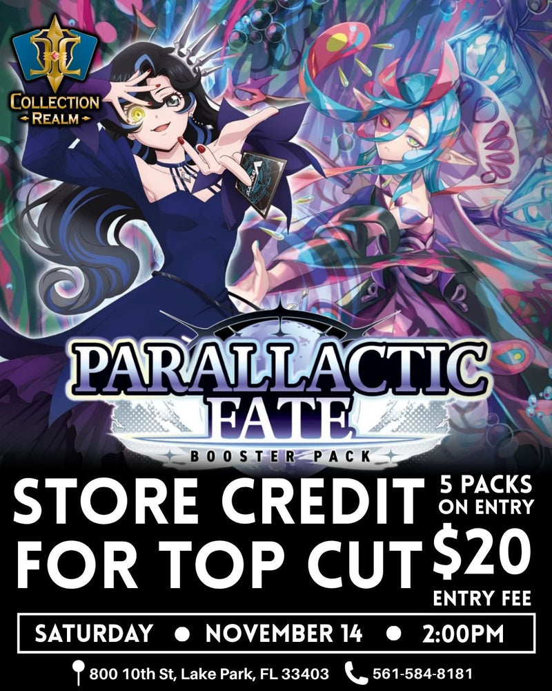 Cardfight!! Vanguard – Parallactic Dawn Event – November 14 2026 (Saturday) 2:00 PM
